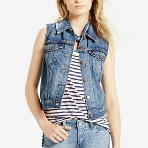 Levi's Denim Trucker Vest